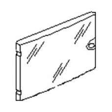 Porte pour coffret Ekinoxe TX 018 01 - 016 06/07 - IP 40 - IK 07 - transparente