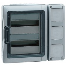 Gaine multifonction pour coffrets Plexo - verticale - 2 rangées