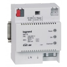 Alimentation modulaire - ECO - Mosaic - pour 1 ligne BUS/KNX- 4 modules DIN