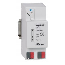 Coupleur de ligne - ECO - Gestion d'éclairage BUS/KNX - Mosaic - 2 modules