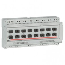 Amplificateur de rail DIN 16 W - 100/240 V~ - 4 modules