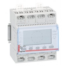 Interrupteur horaire programmable digital Lexic - illumination ext. - 2 sorties 250 V~