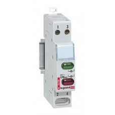 Voyant double fonction Lexic - 250 V~ - vert + rouge