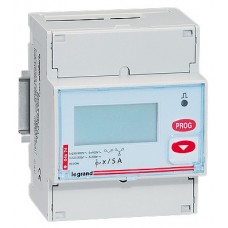 Compteur d'énergie triphasé Lexic - branchement via transfo