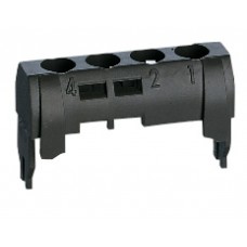 Support de borniers - vide - 28 trous - L. 227 mm - Ekinoxe
