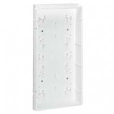Bac étroit isolant - GTL encastré - pour coffret 2 rangées + platine ép. 51 mm