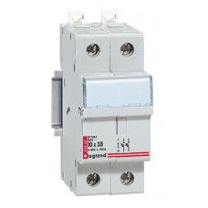 Coupe-circuit sectionneur Lexic - 2P - cartouche cylind ind 10x38 - 500 V~