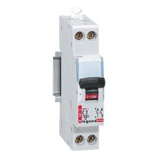 Disjoncteur DNX 4500 - Lexic à vis - Uni+N - 230 V~ - 2 A - courbe C