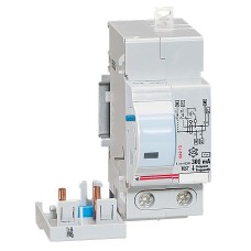 Bloc différentiel adaptateur DX - Lexic auto - 2P - 230/400 V~ - 63 A - type AC - 300 mA