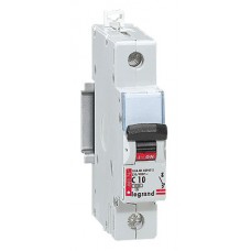 Disjoncteur magnéto-therm DX 6000 - Lexic à vis - 1P - 230/400 V~ - 10 A - courbe C Legrand