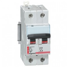 Disjoncteur magnéto-therm DX 6000 - Lexic à vis - 2P - 230/400 V~ - 32 A - courbe C Legrand