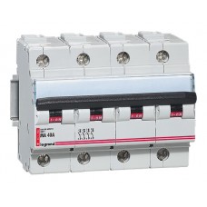 Disjoncteur magnétique seul DX-MA - Lexic - 4P - 40 A - 25 kA - courbe MA Legrand