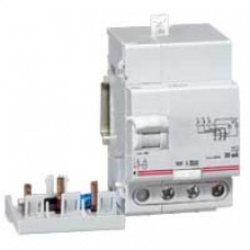 Bloc différentiel  adaptateur DX - Lexic à vis - 3P - 400 V~ - 63 A - type AC - 30 mA