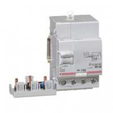 Bloc différentiel adaptateur DX - Lexic à vis - 3P - 400 V~ - 63 A - type Hpi - 300 mA sél