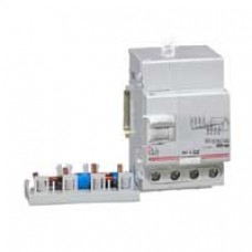 Bloc différentiel adaptateur DX - Lexic à vis - 4P - 400 V~ - 63 A - type Hpi - 300 mA sél