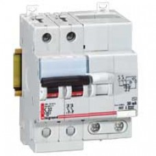 Disjoncteur différentiel monobloc DX 6000 - Lexic vis - 2P - 230/400 V~ - 32 A - type AC -30 mA Legrand