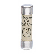 Cartouche cylindrique domestique - 6,3x23 mm - sans voyant - 6 A