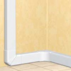 Goulotte 35x80 DLP monobloc - 1 couv 65 mm - L. 2 m - blanc