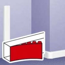 Couvercle pour DLP design - blanc - largeur 85 mm - longueur 2 m