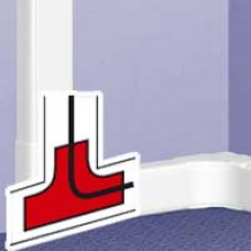 Accessoire VDI pour dérivation plane - toute DLP (sauf 35x80 et couv 40) - blanc