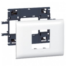 Support Mosaic - pour DLP couv 85 mm - 2 modules