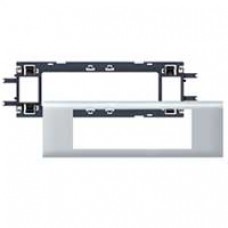 Support Mosaic - pour DLP couv 65 mm - 6 modules - aluminium 