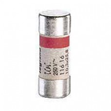 Cartouche domestique cylindrique - 10,3x25,8 mm - sans voyant - 10 A