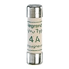 Cartouche industrielle cylindrique - aM - 8,5x31,5 - sans voyant - 4 A