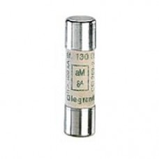 Cartouche industrielle cylindrique - aM - 10x38 mm - sans voyant - 20 A