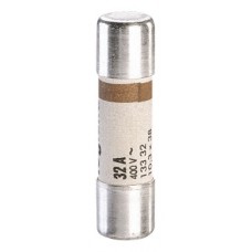 Cartouche domestique cylindrique - 10,3x38 mm - sans voyant - 32 A