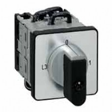 Commutateur de mesure - ampèremètre 3 TI pt commun -PR 12 - 6 contacts - fix vis