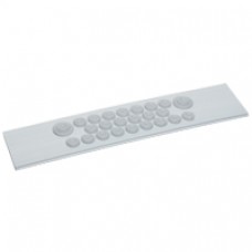Plaque à embouts - pour coffrets XL3 160 isolant