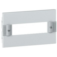 Plastron métal XL3 400 - pour appareils modulaires sur rail - H 150