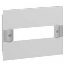 Plastron métal XL3 400 - pour app modulaire et Vistop jusqu'à 160 A sur rail - H 200