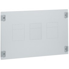 Plastron métal XL3 800/4000 - 1/4 tour - 1 à 3 DPX 250/630 - vert - 24 mod