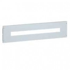 Plastron métal XL3 800/4000 - à vis - pour Vistop 160 A/DPX 125 - H 200 - 36 mod