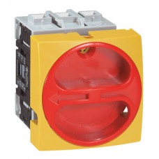 Interrupteur sectionneur rotatif complet - encastré cadenassable - 3P - 100 A