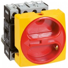 Interrupteur sectionneur rotatif complet - encastré cadenassable - 4P neutre G - 20 A