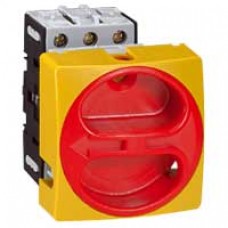 Interrupteur sectionneur rotatif complet - encastré cadenassable Ø22 - 3P - 32 A