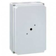 Boîtier - interrupteur sectionneur rotatif - compo - 6P - 50/63 A - gris