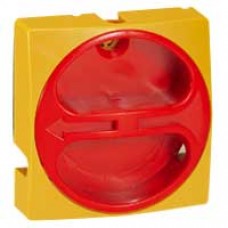 Manette - interrupteur sectionneur rotatif - composable - cadenas - 20-63 A - jaune