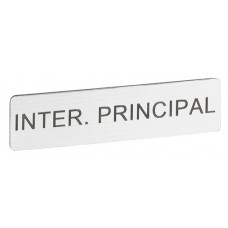 Etiquette autocollante pour boîtier 150x100x96 - '' interrupteur principal ''
