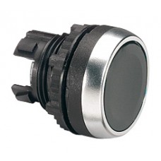 Tête à impulsion non lumineuse affleurante IP69 Osmoz composable - noir