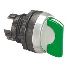 Osmoz compo - bouton tournant non lum - manette - 2 posit. fixes (0 à 12h) vert