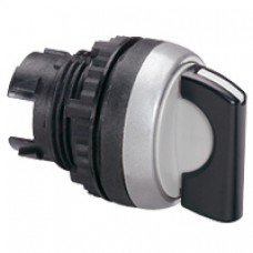 Osmoz compo - bouton tournant non lum - manette - 2 posit. fixes (0 à 12h) noir