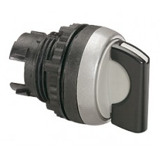Osmoz compo - bouton tournant non lum - manette IP66-2 posit. rappel 45° - noir