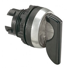 Osmoz compo - bouton tournant lum - levier - 2 posit. fixes - 45° - noir - IP66