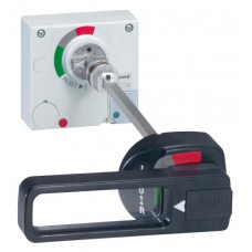 Commande rotative standard - déportée sur porte DPX 250 - IP 55 - noir