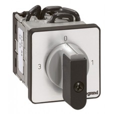 Commutateur 3 directions avec arrêt - PR 12 - 2P - 6 contacts - fixation vis