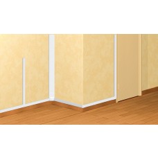 Moulure DLPlus 32x12,5 - 1 comp - L. 2,1 m - blanc
